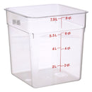 CAMBRO 8SFSCW CONTAINER CLEAR 8QT