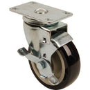 MAVRIK 135541 CASTER W/BRK 4-IN PLATE