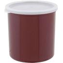 ALL POINTS 178749 CROCK W/LID 1.2 QT BROWN(195)