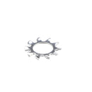 MIDDLEBY MARSHALL F716A8805 WASHER LOCK EXT 1/4-IN ZPS