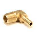 ACCUTEMP AT0P-2628-1 BRASS ELBOW 1/4 HOSE BARB X 1/4 MALE NPT