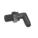 CHAMPION 0513731 ELBOW 1/4 NPT X 1/2 HOSE BARB PP C/W NUT