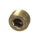 CHAMPION 113705 PLUG 1/2NPT BRASS ALLEN HEAD COUNTERSUNK