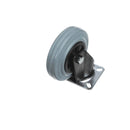 FRI-JADO 9040489 SWIVEL CASTOR BLACK FORK TIRE SIZE +125X37 MM