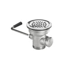 KROWNE 22-204 3-1/2 TWIST WASTE DRAIN WITH 1-1/4 OVERFLOW OUTL