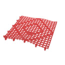 SAN JAMAR VM5280RD VERSA-MAT 1'X1' BAR MAT RED C&C