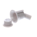 MAVRIK 8409834 DRAIN FLANGE WITH ADAPTER WHI