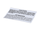 AMERICAN DISH SERVICE 089-9294 DECAL CAUTION MODEL ASQ (CSA