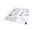 AMERICAN DISH SERVICE 289-9304 WALL CHART CLEANING CONVEYOR