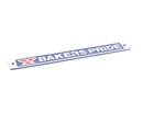 BAKERS PRIDE 2M-U1043A NAMEPLATE; BAKERS PRIDE; BLUE[