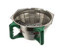 BUNN 45845.0003 FUNNEL ASSEMBLY W/BASKET GREEN HANDLE