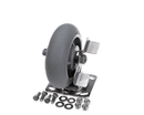 CAMBRO H14005 KIT HD CASTER 6-IN SWLBK SS
