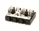 HATCO 02.41.015.00 FUSE BLOCK 60A 300V 4P 2/0 LUG