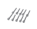 RATIONAL 10.00.063P (OLD 10.00.063) PAN HEAD SCREW TORX T20 M4X25