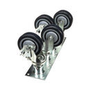 VULCAN 00-421893-000G1 PLATE MOUNT CASTER (WITH BRAKE)