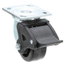 ULTRAFRYER ULTR28015 SWIVEL DOLLY 4-IN CASTER WITH BRAKE POLYURETHANE WHEEL