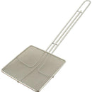 BROWNE 571924 SKIMMER 6-1/2-IN X 6-1/2-IN WITH 13-IN HANDLE FINE MESH NICKEL-PLATED STEEL