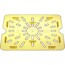 CAMBRO 20HPD(150) 1/2 SIZE AMBER H-PAN™ HIGH HEAT DRAIN SHELF
