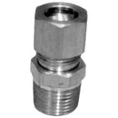 COMSTOCK CASTLE 25050 3/8 IN X 7/16 IN BRASS GAS CONNECTOR