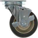 DITO 30-0034 4-IN PLATE CASTER WITH BRAKE