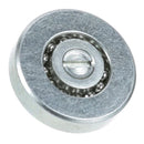 COMPONENT HARDWARE B30-1034 1-5/16-IN OD STEEL FLAT BALL BEARING ROLLER WITH 1/4