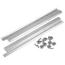 WITTCO WP-053 REMOVABLE STAINLESS STEEL 20-IN DRAWER SLIDE SET OF 2