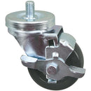 KAIRAK 282559-1 3-IN SWIVEL STEM CASTER WITH BRAKE