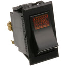 CRESCOR 0808-103-1 DPST ON/OFF 4 TAB LIGHTED ROCKER SWITCH