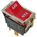 MONTAGUE 01294-7 FAN/OFF 4 TAB ROCKER SWITCH