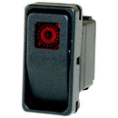 CLEVELAND 300278-CLE SWTCH ROCKER DPDT ON/OFF RED L