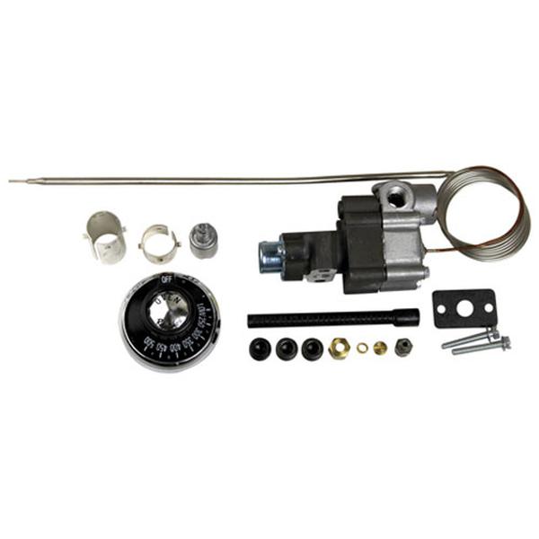 Robertshaw Industries 4350-027 Gas Oven Thermostat Kit, 250-550 Degrees  Fahrenheit, 48 Capillary