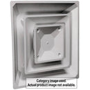 EGER EA314B-SP 3-TIER AIR DIFFUSER WITH 4-WAY AIR DISTRIBUTION BY EGER 24-IN X 24-IN 14-IN DIAMETER NECK