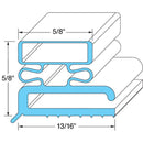 TRAULSEN 341-21461-00 GASKET DRAWER UL 6-7/8 X 23-3/8