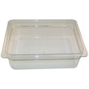 CAMBRO SP-301 1/2 SIZE 4 IN CLEAR CAMWEAR® FOOD PAN
