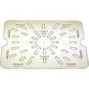 CAMBRO SP-304 1/2 SIZE CLEAR CAMWEAR® FOOD PAN DRAIN SHELF