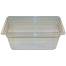 CAMBRO PO608 1/3 SIZE 6 IN CLEAR CAMWEAR® FOOD PAN