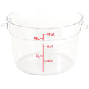 CAMBRO RFSCW12-135 CNTAINER CLR RD 12QT-135