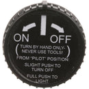 PITCO P8905-08 KNOB PLT SAFETY