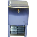 BOBRICK B-4288 DISPENSER TISSUE 2-ROLL S/S SURFACE-MOUNTED