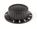 APW 2R-56505 (OLD 45650500) KNOB BLACK PLAIN (1 TO 10)