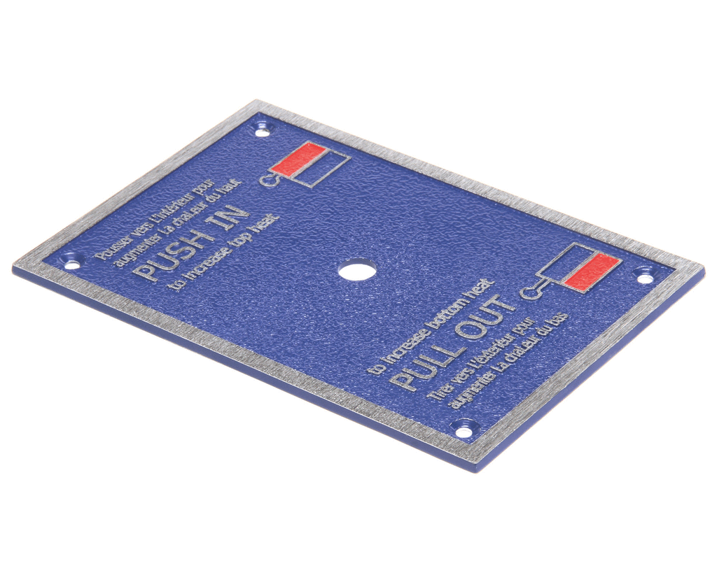 Bakers Pride Push-Pull Plate [Y6000]