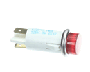 CROWN STEAM 4753-7 PILOT LIGHT ROUND - RED 125V