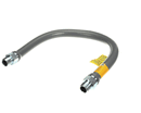 DORMONT RG100BP36 RELIAGUARD GAS CONNECTOR 1-IN DIA. 36-IN L