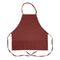 MAVRIK 1040BRG 27 IN BIB APRON BURGUNDY 3 POCKET