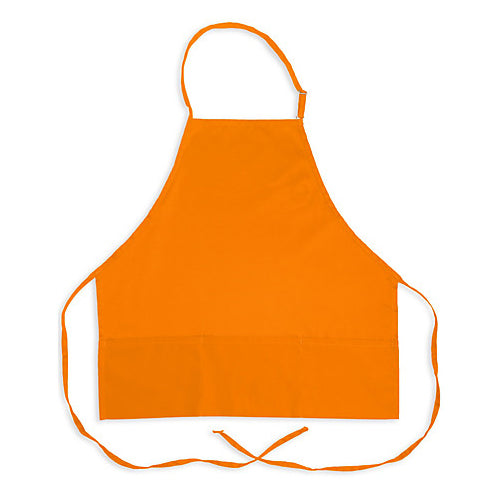 MAVRIK 1040ORA 27 IN BIB APRON ORANGE 3 POCKET