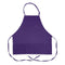 MAVRIK 1040PUR 27 IN BIB APRON PURPLE 3 POCKET