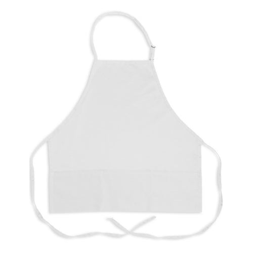 MAVRIK 1040WHT 27 IN BIB APRON