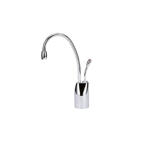 IN-SINK-ERATOR INSHC1300 HOT & COLD WATER DISPENSER W/ GOOSENECK SPOUT BY INSINKERATOR 2/3 GAL CAPACITY DISPENSES UP TO 100 CUPS OF 200*F WATER PER HOUR