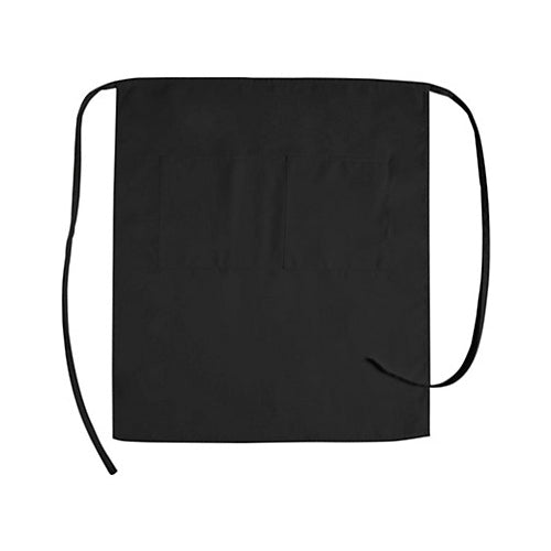 MAVRIK 1043BLK 32 IN BISTRO APRON BLACK 2 POCKETS