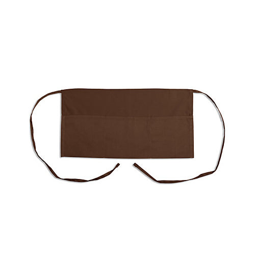 MAVRIK 1046COF 11 IN WAIST APRON COFFEE 3 POCKETS